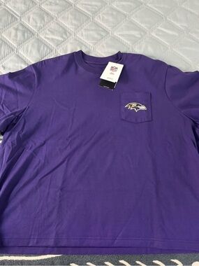 Nike Purple Baltimore Ravens Pocket Tee